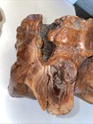 Burl Wood Bookends Vintage Mid-Century Natural Wood 11 Inches Long 6 Tall Heavy — photo 5