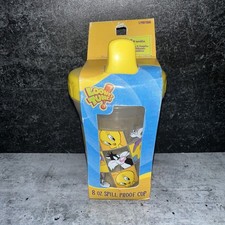 Baby Looney Tunes 8oz Spill Proof Cup Baby Multicolored Cup Yellow