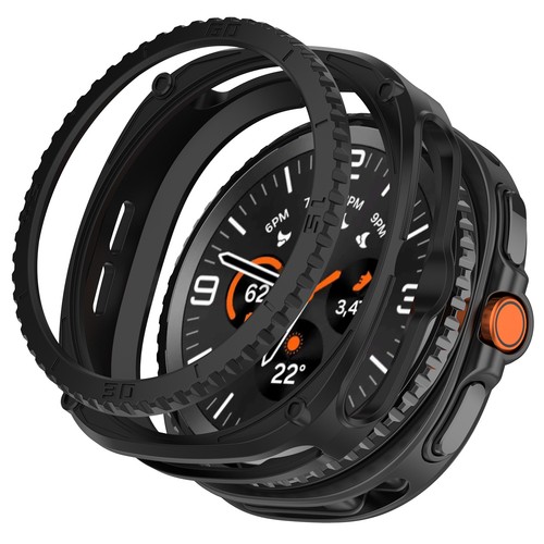 Coque robuste pour Galaxy Watch 8 Classic résistante aux rayures TPU protection - Photo 12 sur 21