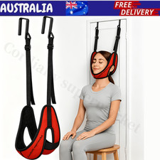 Cervical Neck Traction Device Over Door Portable Neck Stretcher Pain Relief