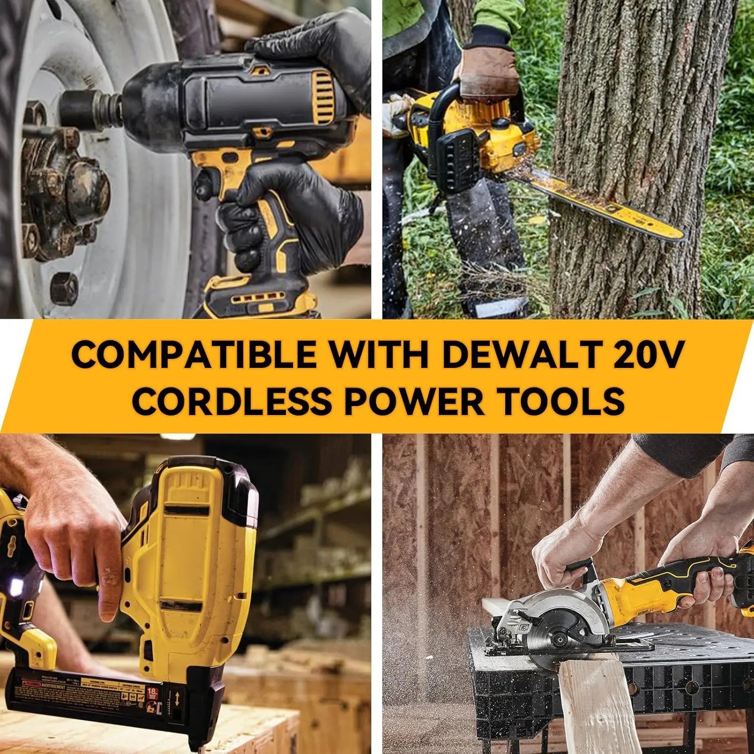 Vanon Battery for DEWALT Lithium Ion Battery 20V MAX 8.0Ah DCB205-2 Free Shiping