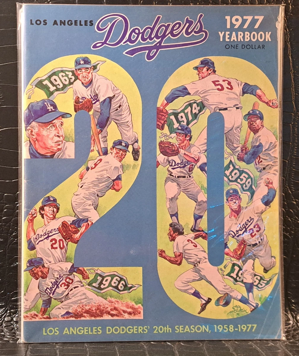 Los Angeles Dodgers Baseball 1977 Vintage Yearbooks for sale | eBay