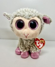 Ty Beanie Boos - DIXIE the Easter Lamb 6" NEW MWMTs Plush Stuffed Animal Toy