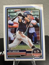 COLT EMERSON #48  RC 18U NAT'L TEAM USA 2023 PANINI USA BASEBALL STARS & STRIPES