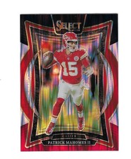 PATRICK MAHOMES II 2024 SELECT TEXAS TECH COLOR MATCH RED BLACK SHOCK PRIZM $30