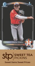 2025 Bowman Chrome #BCP-212 Caden Powell Prospects