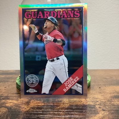 2023 Topps Chrome 1988 Topps Baseball Insert Jose Ramirez 88BC-17
