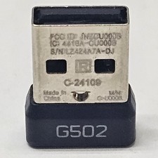 Logitech USB Unifying Receiver C-U0008 For G502 Wireless Gaming Mouse Used