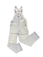 Y2K VTG Grunge Bum Equipment Overalls Size Medium 90s Hip Hop Street Skater RJ4