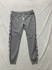 Bobbie Brooks Ladies Womens Medium Joggers Sweatpants Love Design Tapered