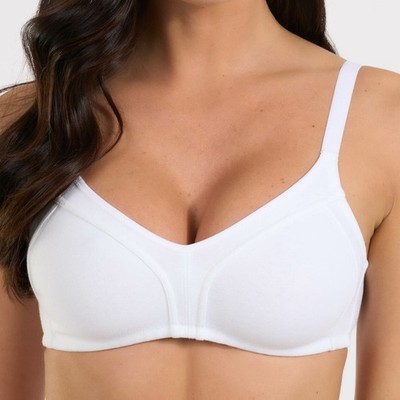 Spiman 2433 Structured Wireless Preformed Bra Elastic Cotton