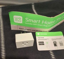 Wemo WSP080 Wifi Smart Home Plug Outlet White...