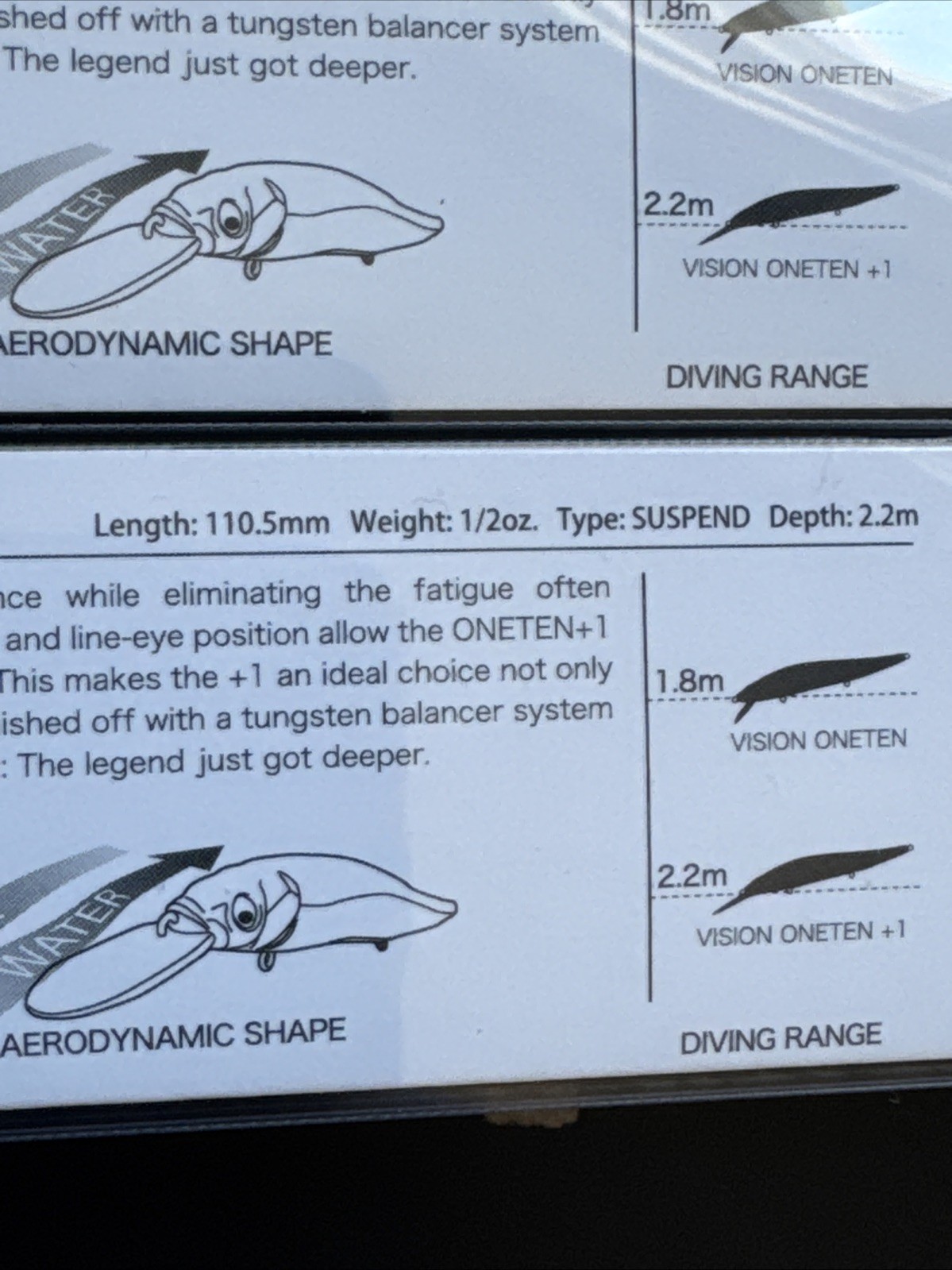 Lot of 7 - Megabass Vision Oneten +1 Jerkbaits - JDM Lures - In 🇺🇸 - Image 24