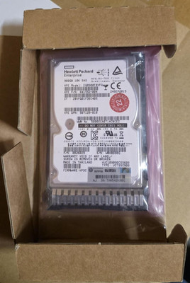 2x HP 900GB SAS 10K 2.5'' HDD EG0900FBVFQ | NEU: 0 Std. | Inkl. Tray | Geprüft