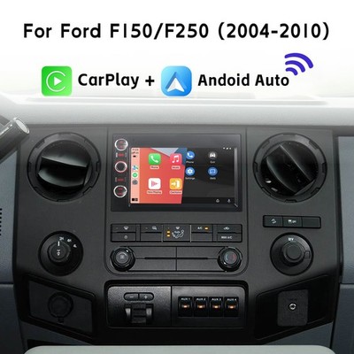 Autoradio Mirror Link AirPlay BT Android Auto FM/AM CarPlay Ford F150 F250 DAB