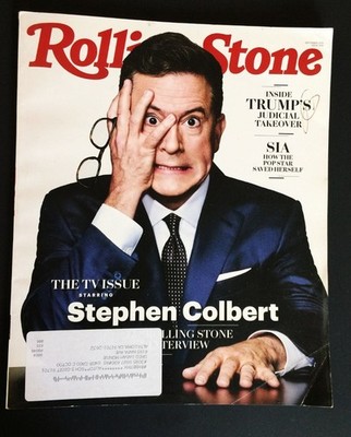 Rolling Stone Magazine Back Issues - Stephen Colbert, Sept 2018 VG