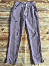 Figs Scrubs Lavender Dew Yola High Rise Skinny Bottoms Size Small
