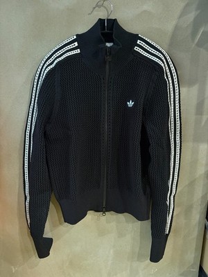 adidas Originals Knit Crochet Firebird Track Top Women Lifestyle AsiaFit KC6497