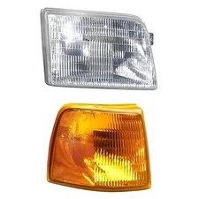 For Ford Ranger 93-97 2-Piece Kit (Passenger Side Headlight, Passenger Side Turn