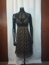 Vtg Roulette Womens Y2K Fairy Grunge Whimsigoth Lace Babydoll Dress 10 Romantic