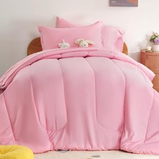 SLEEP ZONE Kids Twin Bedding Comforter Set - Super Cute Soft Kids Bedding 5 Pi