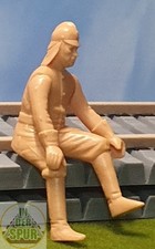 Modellbahnfigur Feuerwehr Spur G Paul unbemalt – kompatibel zur LGB Gartenbahn