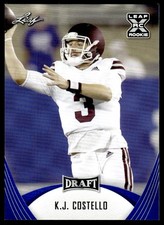 2021 Leaf Draft K.J. Costello Mississippi State Bulldogs #12