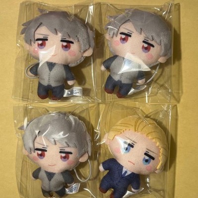 Hetalia Prussia Germany Plush Mascot Set Official Trading Figures 4pcs