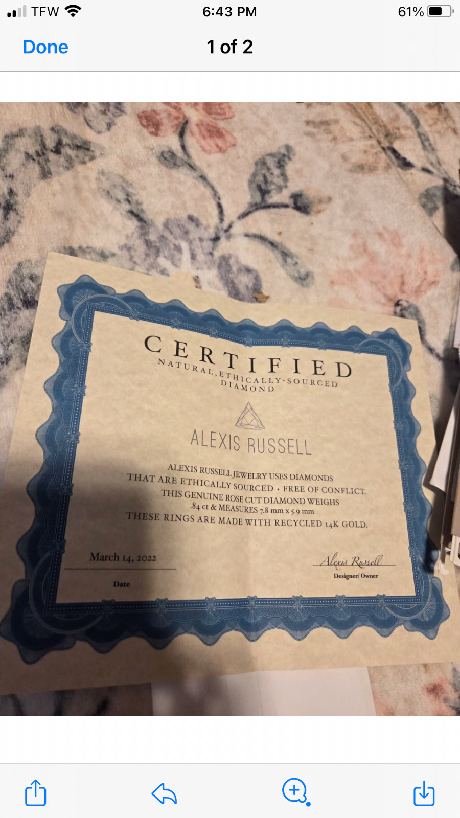 Wedding Ring Set - image 4