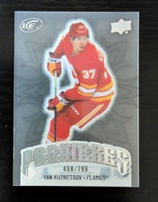 2024 Upper Deck Ice Yan Kuznetsov /799 #205 Premieres RC Flames