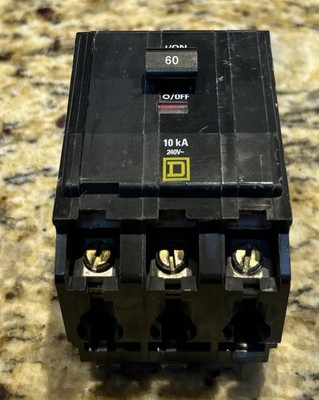 SQUARE D QOB360 CIRCUIT BREAKER COMMERCIAL BOLT ON