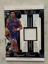 2023-24 Panini Noir - Elegant Décor Rookie Jerseys Ausar Thompson /99 RC