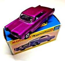 Matchbox Pontiac GP Nr 22 dunkellila VVNMint +Mint Box DER BELIEBTESTE VON ALLEN