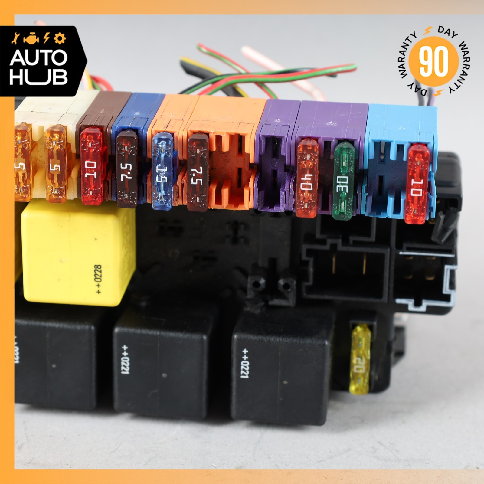 03-12 Mercedes R230 SL500 SL55 AMG Front Left SAM Fuse Box Control Module OEM