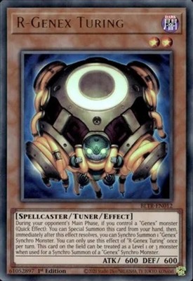 R-Genex Turing - BLTR-EN012 - Ultra Rare - 1st Edition - Lightly Played