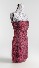 Vintage Y2K 90s Forever 21 Animal Print Strapless Whimsigoth Vamp Women’s Size L