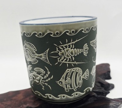 Japanese Fish / Names Of Fish / Seafood  / Cup / Planter / Bowl / Ceramic