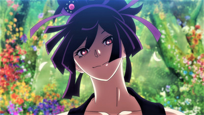 Anime hells paradise jigokuraku yuzuriha of keishu Custom Gaming Mat Desk