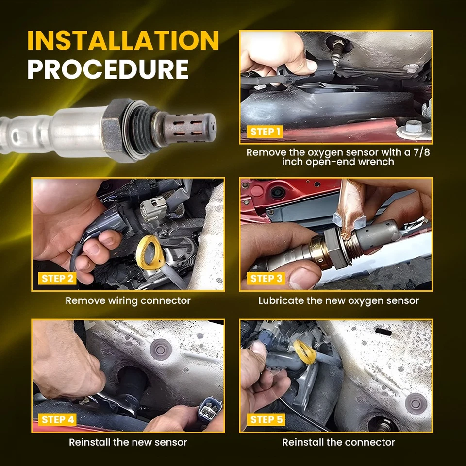 Upstream Oxygen O2 Sensor For Chrysler 200 Town & Country Dodge Grand Caravan ER - Imagen 3 de 4