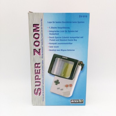 InerAct Super Zoom SV-916 Lupe für Nintendo Gameboy Classic NEU & OVP