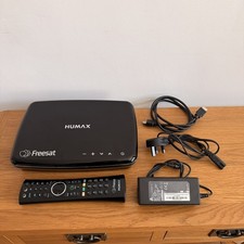 Humax HDR-1100S 1TB Freesat+ HD TV Recorder Freeview Box + Remote + Cables 
