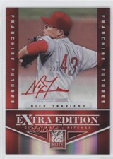 2012 Elite Extra Edition 23/25 Nick Travieso #11 Auto 0g4