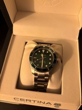 Certina DS Action Diver 38mm Powermatic 80 Green Watch