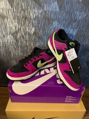 Nike SB Dunk Low Pro Red Plum 26cm US8 Neu unbenutzt Skateboarding
