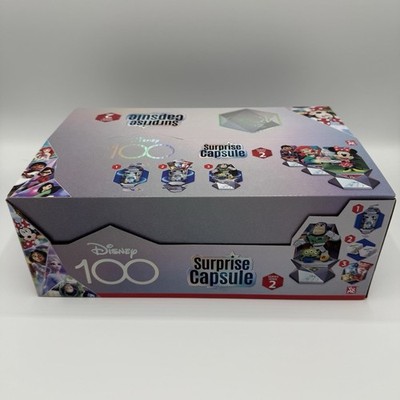 YuMe Toys DISNEY 100 Series 2 Surprise Capsule Box with 10 NEW, SEALED Capsules!