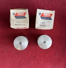 Yamaha TR2B Pistons (2) Size 98. 294-11631-00-98 New. Genuine. OLD STOCK