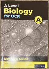 A Level Biology for OCR a Textbook by Ann Fullick Oxford Revision Guide