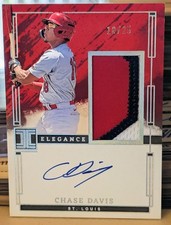 2024 Impeccable Elegance Rookie Patch Auto #EPJ-CD  Chase Davis /25 Cardinals 🔥
