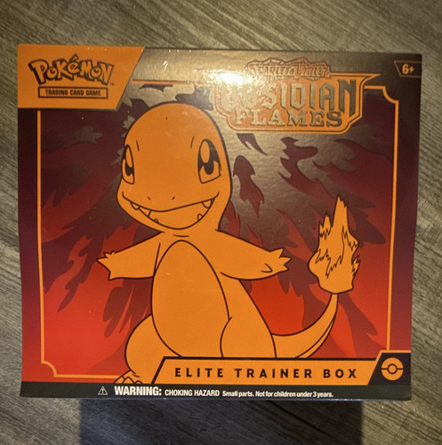 Pokemon TCG Obsidian Flames Elite Trainer Box English 2023 1 ETB SEALED
