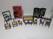 1984 Franklin Mint 'The Pavilion of One Thousand Flowers' in Original Boxes